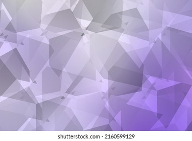 Light Purple vector texture with abstract poly forms. Illustration with colorful gradient shapes in abstract style. Best smart design for your business.