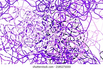 Light Purple vector texture with abstract forms. Modern abstract illustration with colorful random forms. Modern design for your business card.
