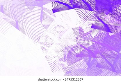 Light Purple vector texture with abstract forms. Illustration with colorful gradient shapes in abstract style. Background for a cell phone.