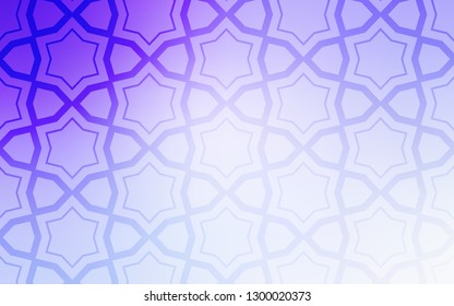 Light Purple vector texture with beautiful stars. Glitter abstract illustration with colored stars. Pattern for websites, landing pages.