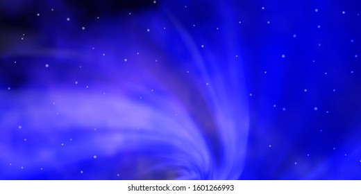 Light Purple vector texture with beautiful stars. Colorful illustration with abstract gradient stars. Pattern for websites, landing pages.