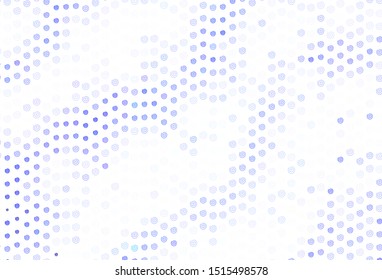 Light Purple vector texture with bent lines. A completely new colorful illustration in simple style. New composition for your brand book.
