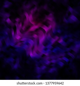 Light Purple vector texture with circular arc. Illustration in abstract style with gradient curved.  Pattern for websites, landing pages.