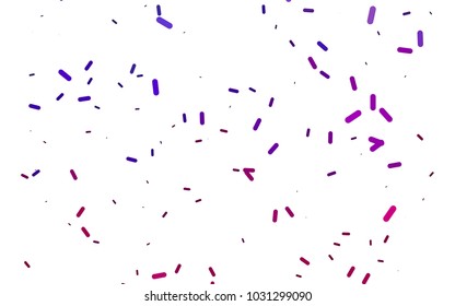 Light Purple vector texture with colored capsules. Decorative shining illustration with lines on abstract template. The pattern can be used for medical ad, booklets, leaflets