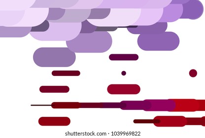 Light Purple vector texture with colored capsules. Blurred decorative design in simple style with lines. The pattern can be used for medical ad, booklets, leaflets