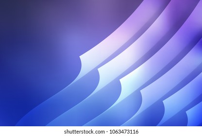 Light Purple vector texture with colored lines. Decorative shining illustration with lines on abstract template. Template for your beautiful backgrounds.