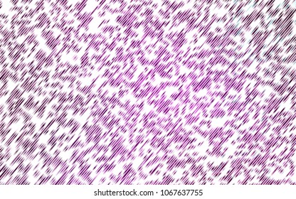 Light Purple vector texture with colored lines. Lines on blurred abstract background with gradient. The template can be used as a background.