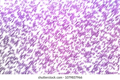 Light Purple vector texture with colored lines. Modern geometrical abstract illustration with staves. The pattern can be used as ads, poster, banner for commercial.