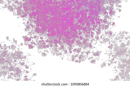 Light Purple vector texture with colored lines. Lines on blurred abstract background with gradient. Smart design for your business advert.