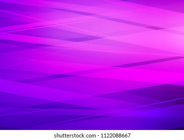 Light Purple vector texture with colored lines. Decorative shining illustration with lines on abstract template. The pattern can be used for busines ad, booklets, leaflets