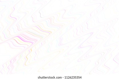 Light Purple vector texture with colored lines. Lines on blurred abstract background with gradient. Pattern for ads, posters, banners.