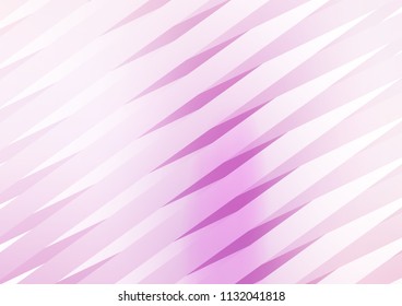 Light Purple vector texture with colored lines. Glitter abstract illustration with colored sticks. The pattern can be used for websites.