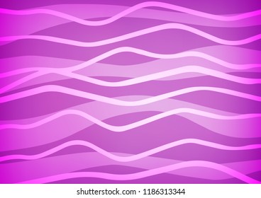 Light Purple vector texture with colored lines. Glitter abstract illustration with colored sticks. The pattern can be used for websites.