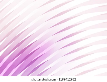 Light Purple vector texture with colored lines. Glitter abstract illustration with colored sticks. The pattern can be used as ads, poster, banner for commercial.