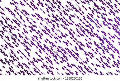 Light Purple vector texture with colored lines. Blurred decorative design in simple style with lines. Smart design for your business advert.