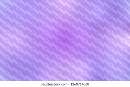 Light Purple vector texture with colored lines. Glitter abstract illustration with colorful sticks. Smart design for your business advert.