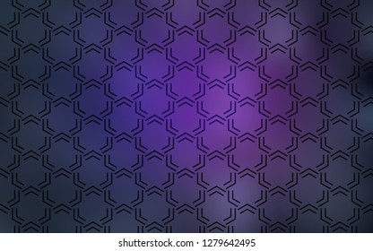 Light Purple vector texture with colored lines. Lines on blurred abstract background with gradient. Pattern for ads, posters, banners.