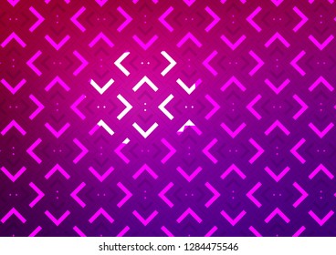 Light Purple vector texture with colored lines. Lines on blurred abstract background with gradient. The pattern can be used for busines ad, booklets, leaflets