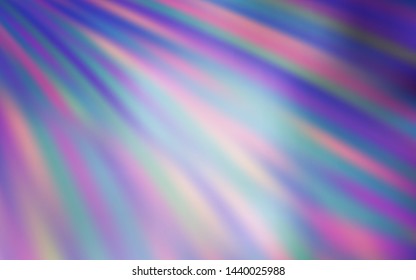 Light Purple vector texture with colored lines. Colorful shining illustration with lines on abstract template. Pattern for your busines websites.