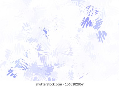 Light Purple vector texture with colored lines. Modern geometrical abstract illustration with Lines. Pattern for ad, booklets, leaflets.