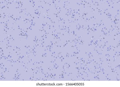 Light Purple vector texture with colored lines, dots. Glitter abstract illustration with colorful sticks. Smart design for your business advert.