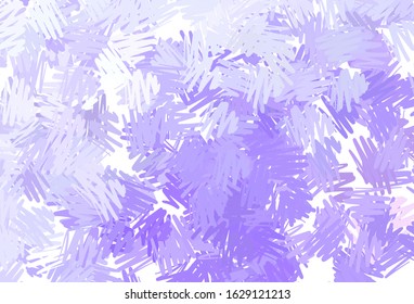 Light Purple vector texture with colored lines. Blurred decorative design in simple style with lines. Pattern for ads, posters, banners.