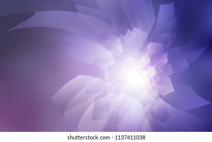 Light Purple vector texture with colorful hexagons. Colorful hexagons on white backdrop. New template for your brand book.