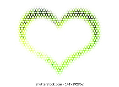 Light Purple vector texture with colorful hexagons. Blur background with colorful hexagons. Design for website posters, banners.