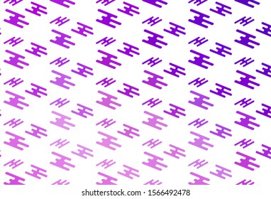 Light Purple vector texture with colorful lines. Blurred decorative design in simple style with lines. Backdrop for TV commercials.