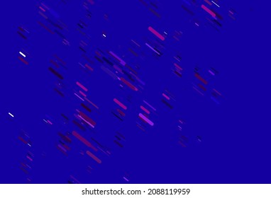 Light Purple vector texture with colorful lines. Modern geometrical abstract illustration with staves. Pattern for business booklets, leaflets.