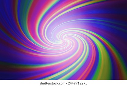 Textura de Vector púrpura claro con líneas curvas. Ilustración colorida en estilo simple con degradado. Nueva composición para tu libro de marca.