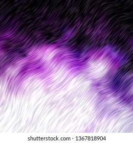 Light Purple vector texture with curves. Gradient illustration in simple style with bows. Best design for your posters, banners.