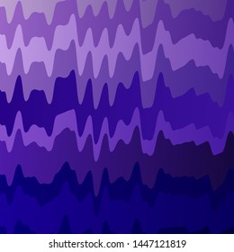 Light Purple vector texture with curves. Colorful illustration, which consists of curves. Best design for your posters, banners.