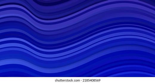 Light Purple vector texture with curves. Gradient illustration in simple style with bows. Pattern for commercials, ads.