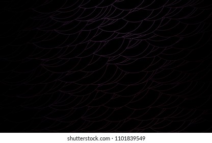 Light Purple vector  texture with disks. Glitter abstract illustration with blurred drops of rain. Beautiful design for your business natural advert.