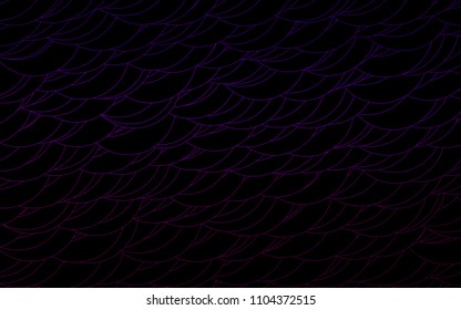 Light Purple vector  texture with disks. Modern abstract illustration with colorful water drops. The pattern can be used for aqua ad, booklets.