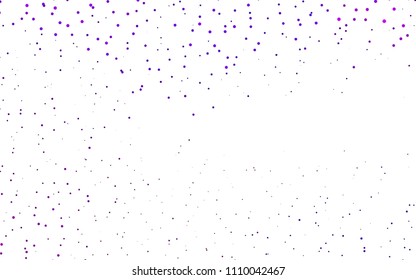 Light Purple vector  texture with disks. Glitter abstract illustration with blurred drops of rain. Beautiful design for your business natural advert.