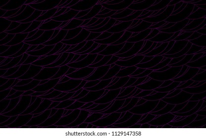 Light Purple vector  texture with disks. Modern abstract illustration with colorful water drops. The pattern can be used for beautiful websites.