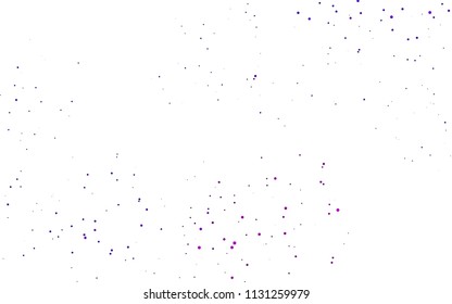 Light Purple vector  texture with disks. Glitter abstract illustration with blurred drops of rain. New design for ad, poster, banner of your website.