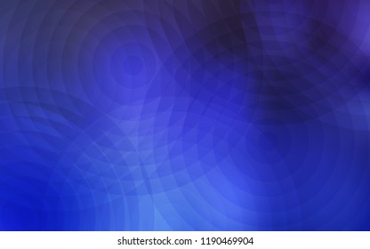 Light Purple vector texture with disks. Illustration with set of shining colorful abstract circles. Pattern can be used as texture of wallpapers.