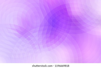 Light Purple vector texture with disks. Abstract illustration with colored bubbles in nature style. Beautiful design for your business advert.