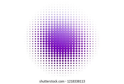 Light Purple vector texture with disks. Abstract illustration with colored bubbles in nature style. Pattern for beautiful websites.