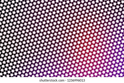 Light Purple vector texture with disks. Beautiful colored illustration with blurred circles in nature style. Pattern for beautiful websites.