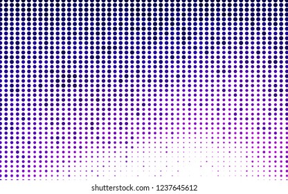 Light Purple vector texture with disks. Modern abstract illustration with colorful water drops. Pattern for beautiful websites.