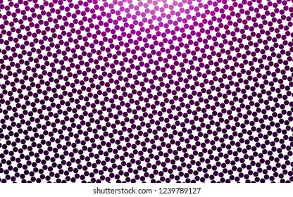 Light Purple vector texture with disks. Modern abstract illustration with colorful water drops. Design for business adverts.