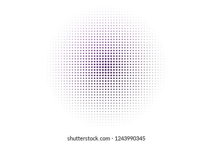 Light Purple vector texture with disks. Illustration with set of shining colorful abstract circles. Design for posters, banners.