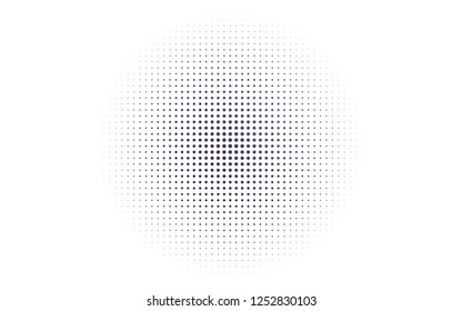 Light Purple vector texture with disks. Glitter abstract illustration with blurred drops of rain. Design for business adverts.