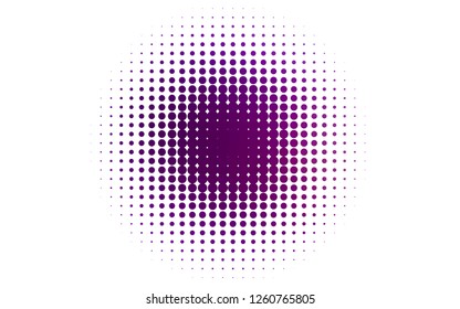 Light Purple vector texture with disks. Abstract illustration with colored bubbles in nature style. Pattern of water, rain drops.