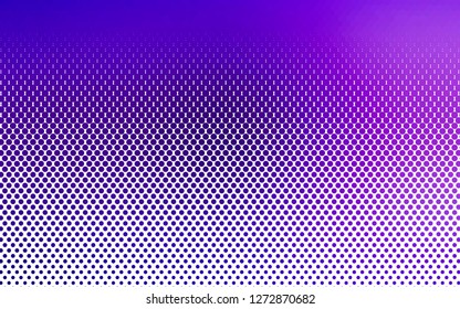 Light Purple vector texture with disks. Modern abstract illustration with colorful water drops. Design for business adverts.