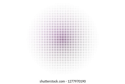 Light Purple vector texture with disks. Modern abstract illustration with colorful water drops. Pattern for ads, booklets.